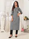 Femista Linen Party Wear Kurti Collection